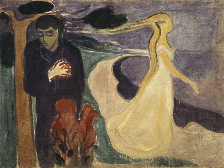 Separation by Edvard Munch, 1896 